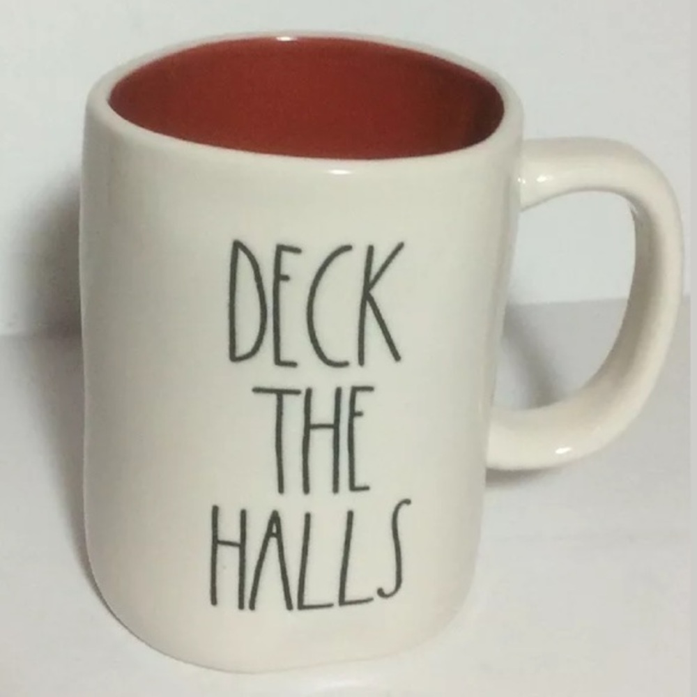New Rae Dunn BY Magenta DECK THE HALLS Mug
